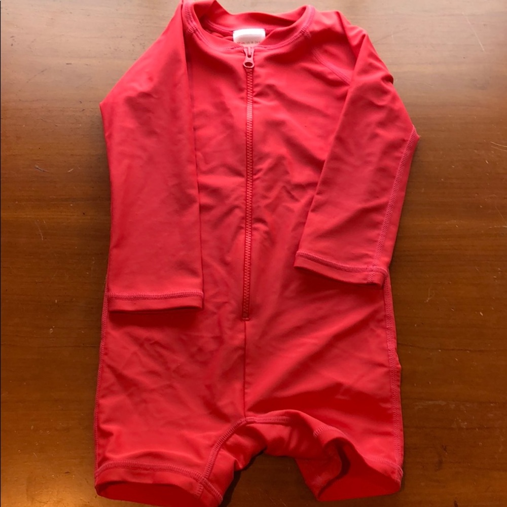 Hanna andersson long sleeve one piece swim suit